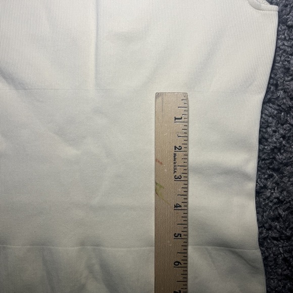 OQQ Trending Viral Tummy Control Short Sleeve Dress Small Cream - Picture 5 of 8